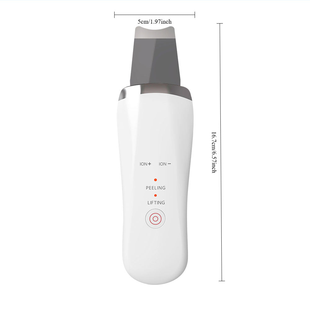 Mini Derma Galvanica - Face Spatula Ultrasonic Skin Scrubber