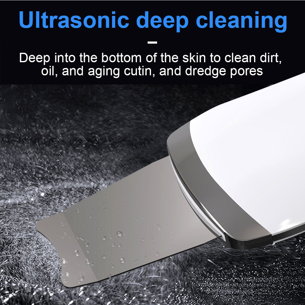 Mini Derma Galvanica - Face Spatula Ultrasonic Skin Scrubber
